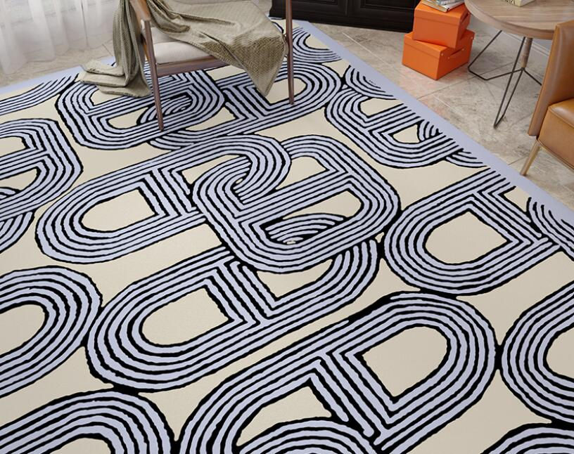 Thumbnail: abstract chain rug