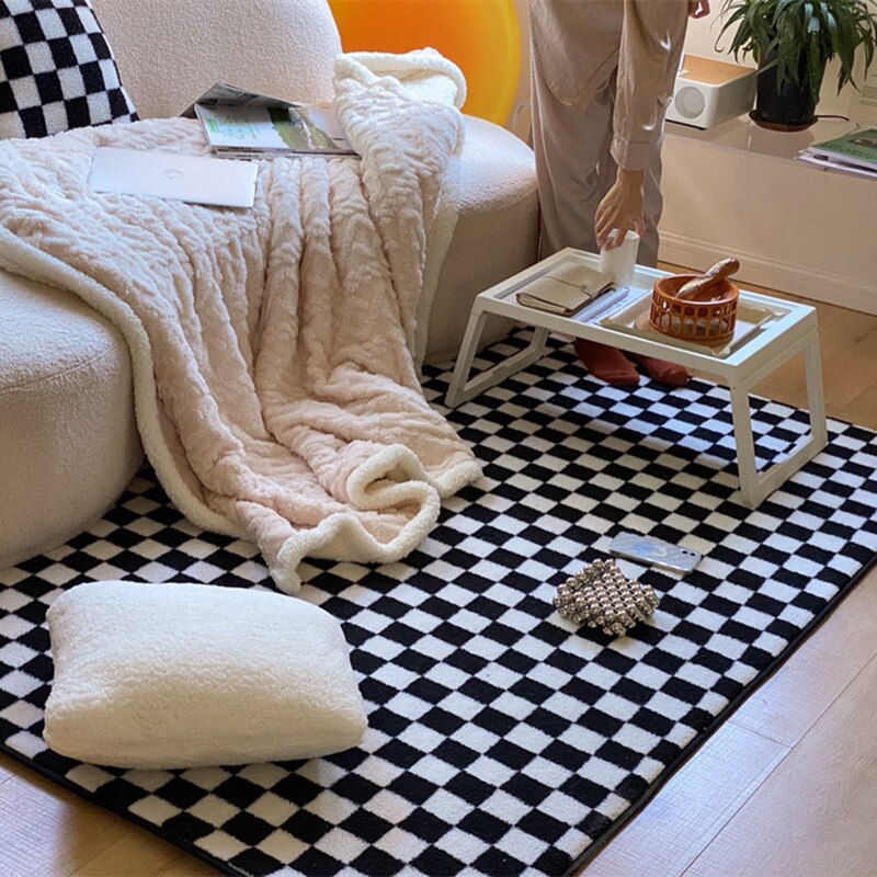 Thumbnail: large checkered rugs