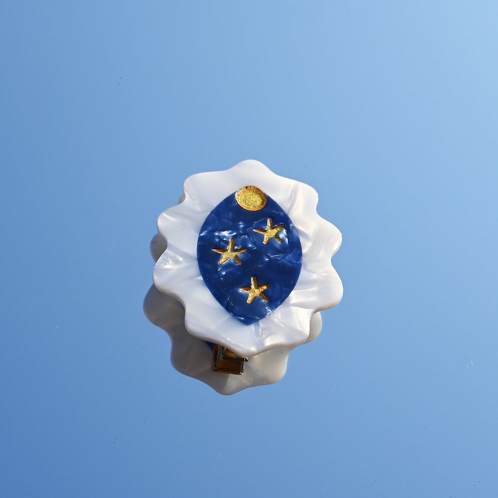 Thumbnail: celestial hair clips