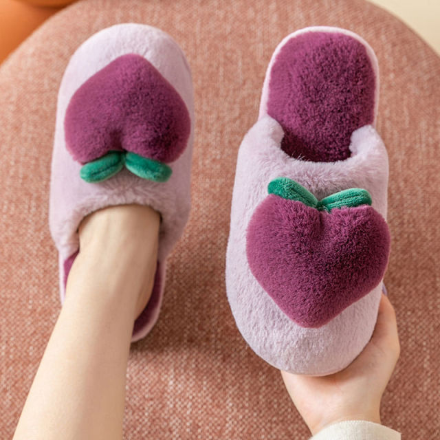 Thumbnail: peach slippers