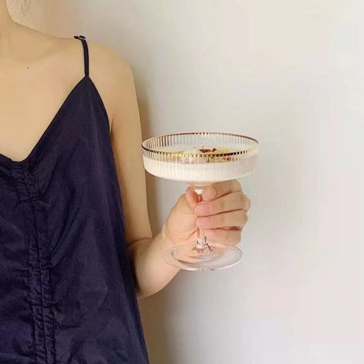 Thumbnail: goldleaf champagne coupe