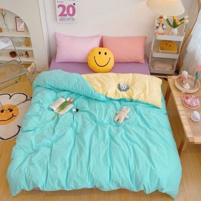 Thumbnail: rainbow bedsheets