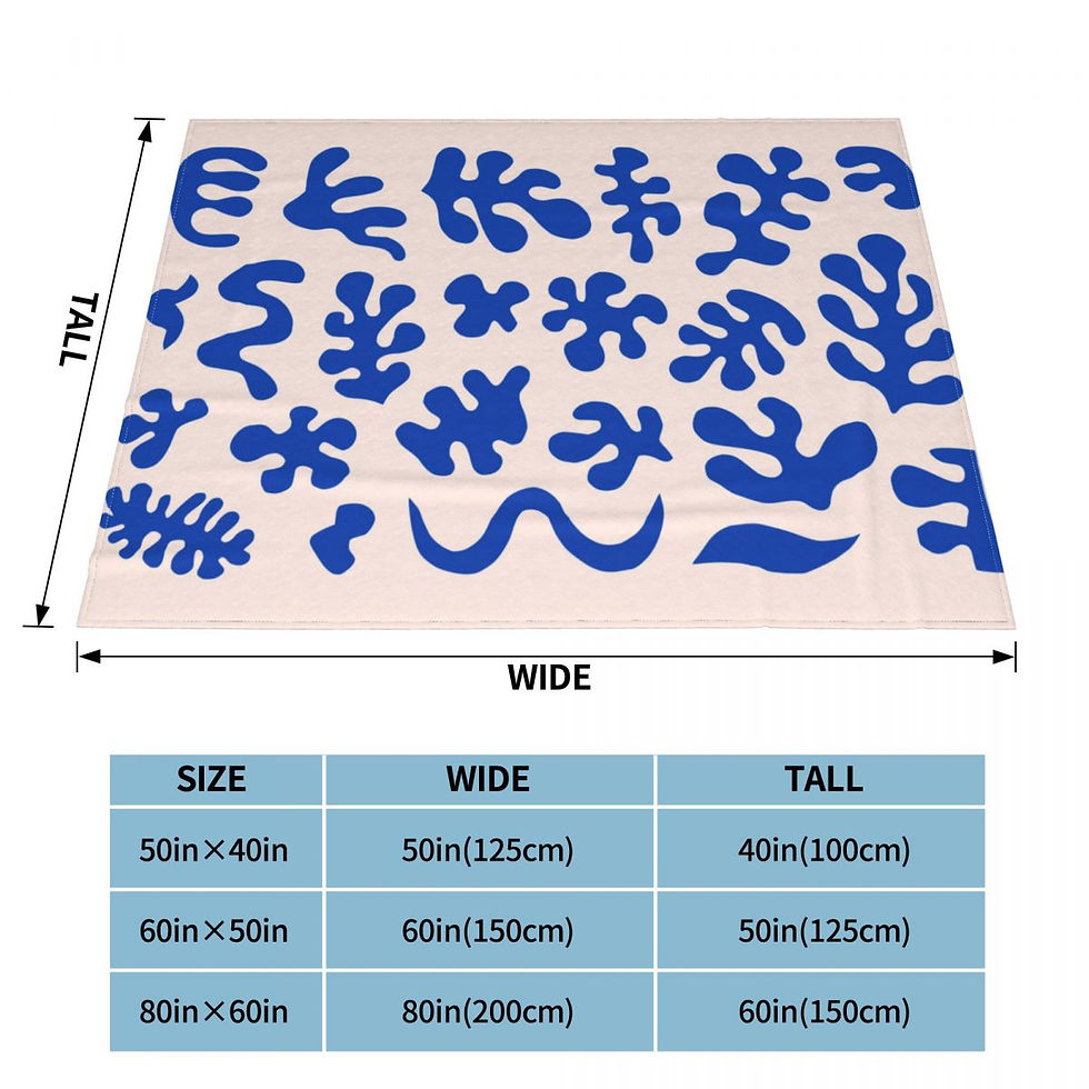 Thumbnail: monsieur matisse blanket
