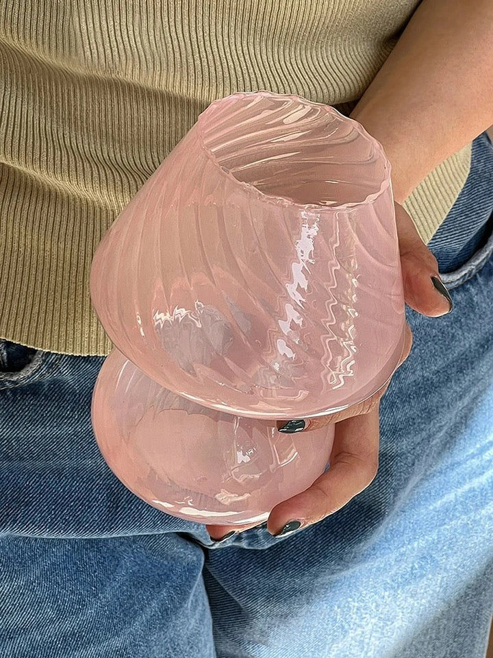 Thumbnail: striped baby mushroom vase