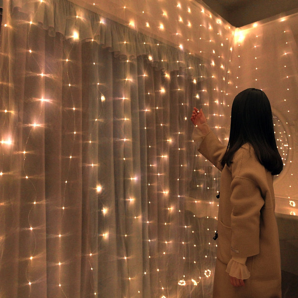 Thumbnail: curtain fairy lights
