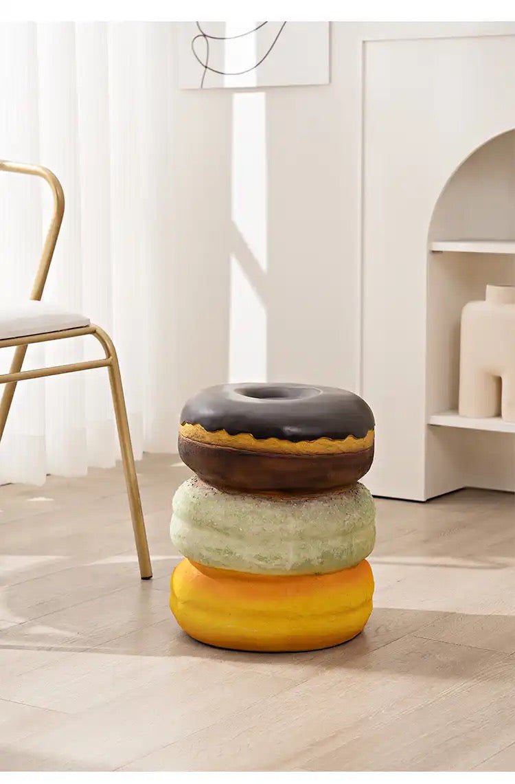 Thumbnail: glazed donut + macaron stool