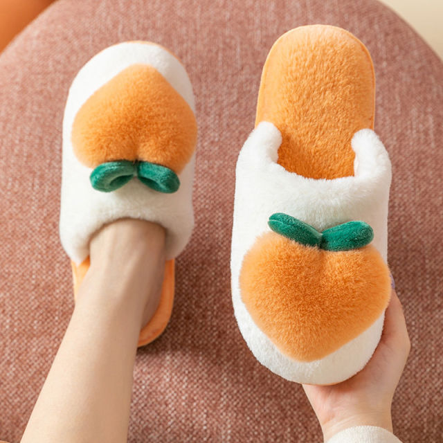 Thumbnail: peach slippers