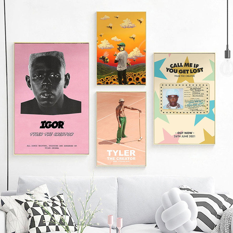 Thumbnail: tyler the creator + frank blonde prints