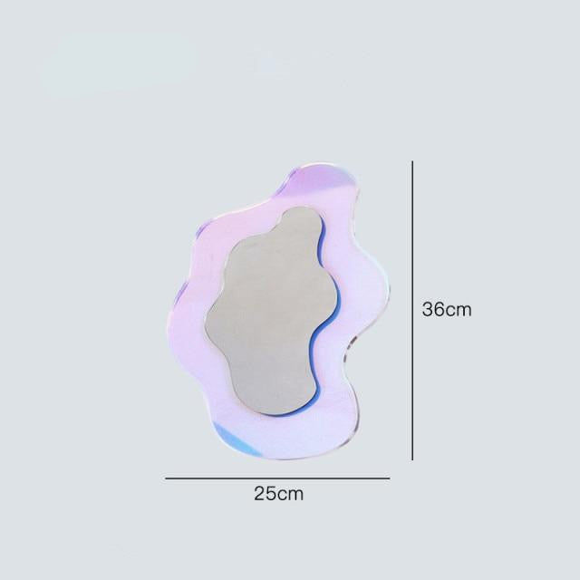 Thumbnail: iridescent acrylic abstract mirrors