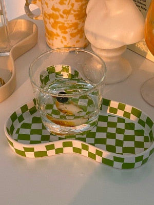 Thumbnail: gingham super curve tray