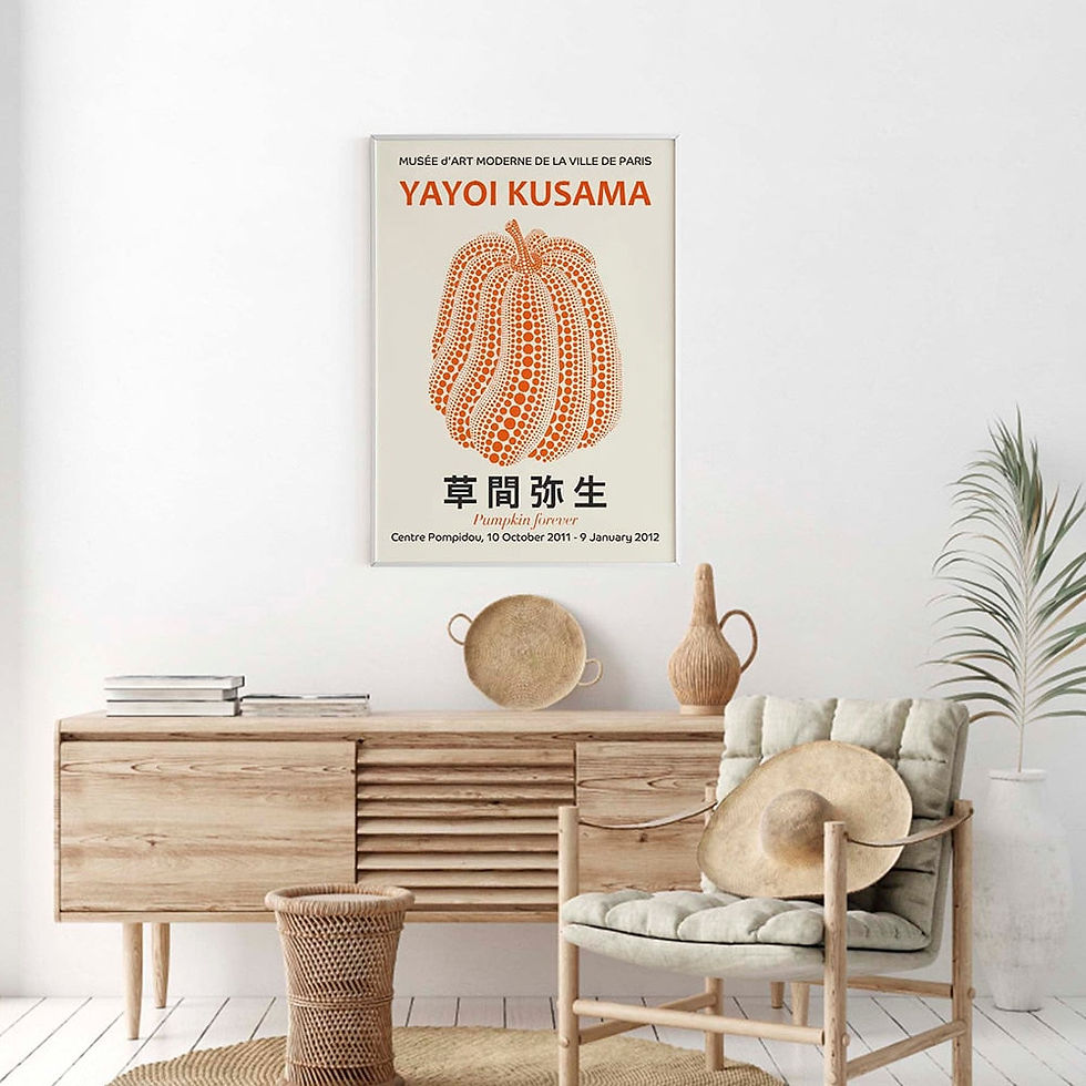 Thumbnail: yayoi kusama tokyo exhibition prints