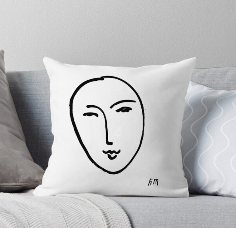 Thumbnail: matisse + gallerie pillowcovers