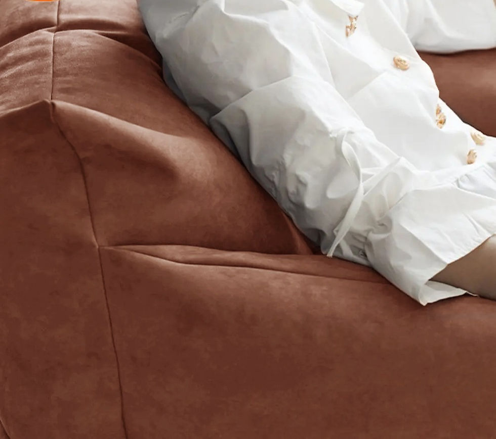 Thumbnail: outdoor vegan suede bean bag