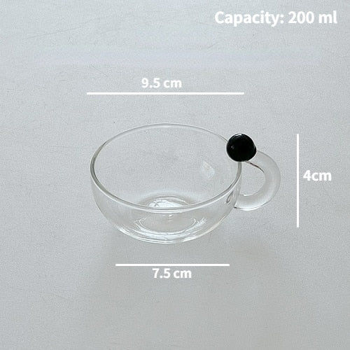 Thumbnail: short glass teapot and cups