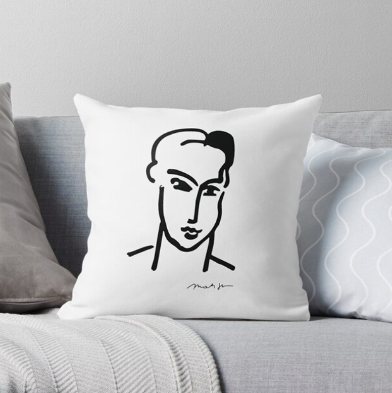 Thumbnail: matisse + gallerie pillowcovers