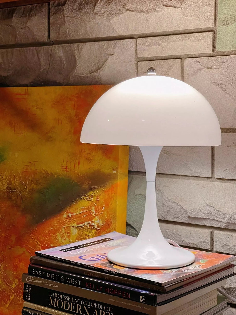 Thumbnail: scandi contemporary dome floor and table lamp