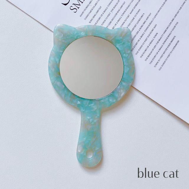 Thumbnail: colourful resin hand mirrors