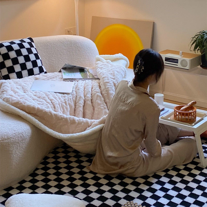 Thumbnail: large checkered rugs