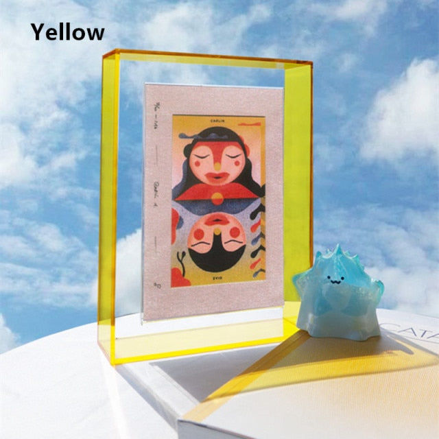 Thumbnail: coloured acrylic photo frame