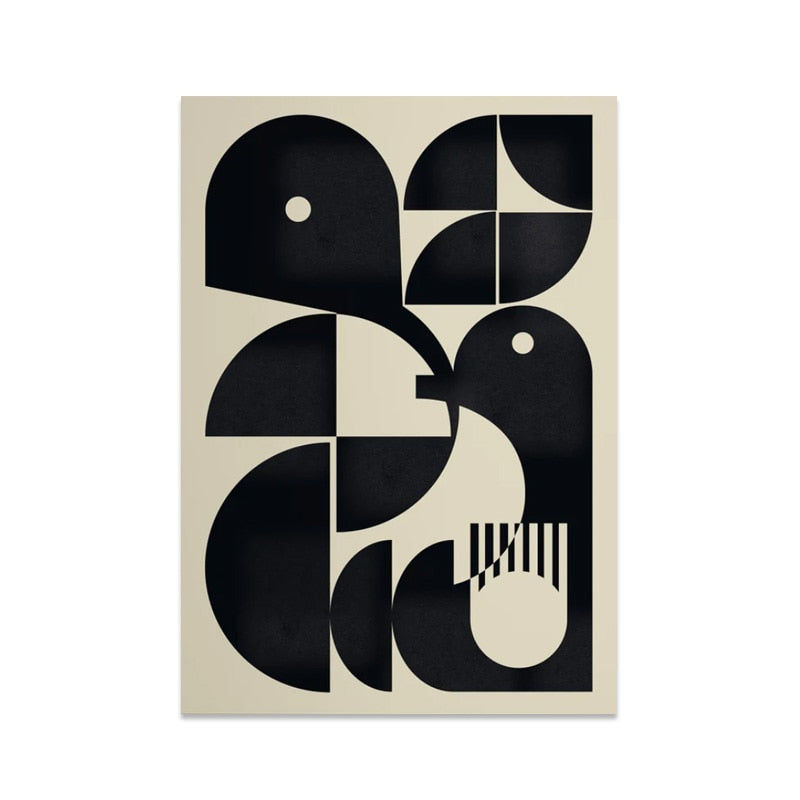 Thumbnail: bangin' bauhaus print