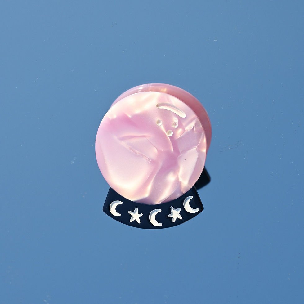Thumbnail: celestial hair clips