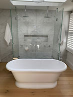 Renovation plumbing rough-in at a Windsor home