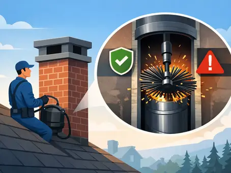 Is Power Sweeping Safe for Chimney Liners?