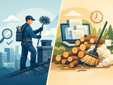 Professional Sweep vs Sweeping Logs