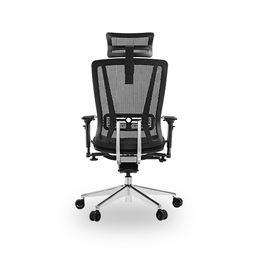 Miniatura: Silla color negro Luxure Boss respaldar