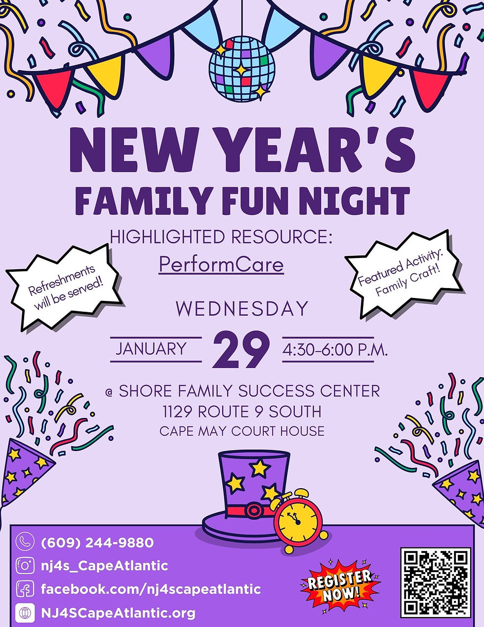 New Year's Family Fun Night