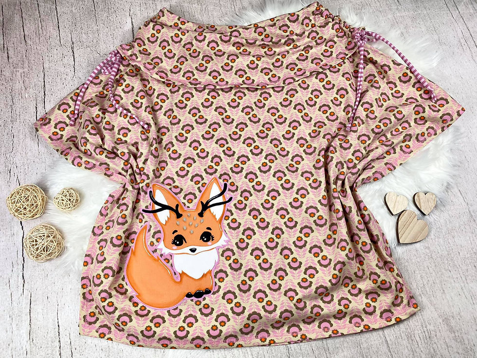 Thumbnail: Plotterdatei & Applivorlage - Fantasy Fox