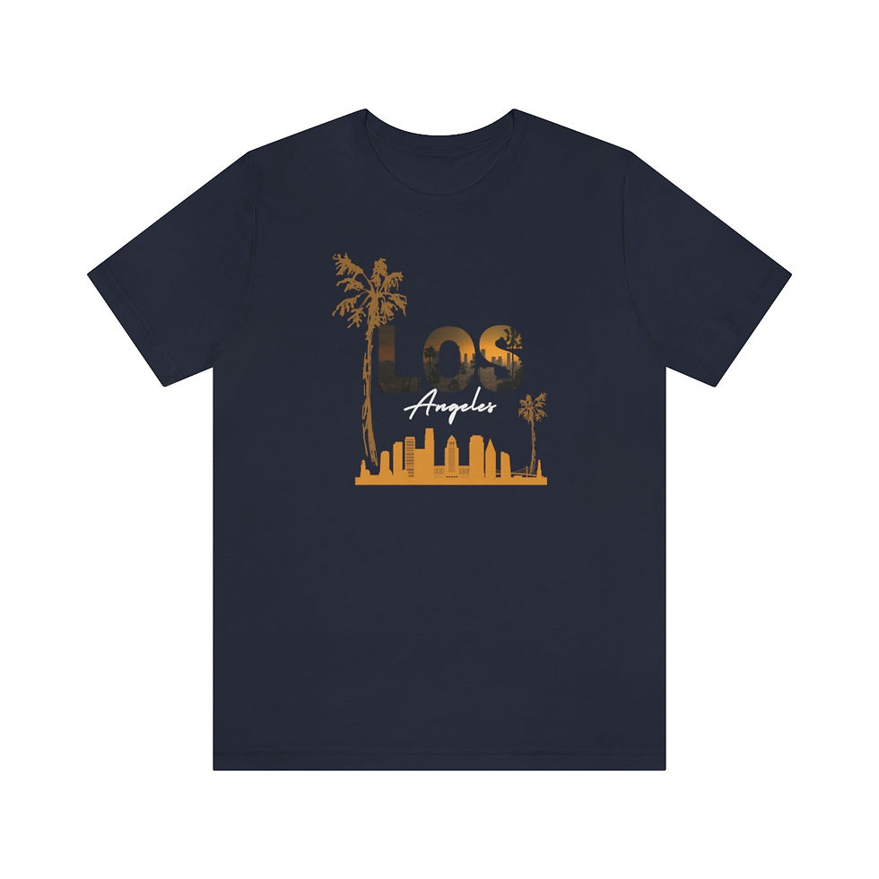 Thumbnail: Los Angeles, California  Unisex Jersey Short Sleeve Tee