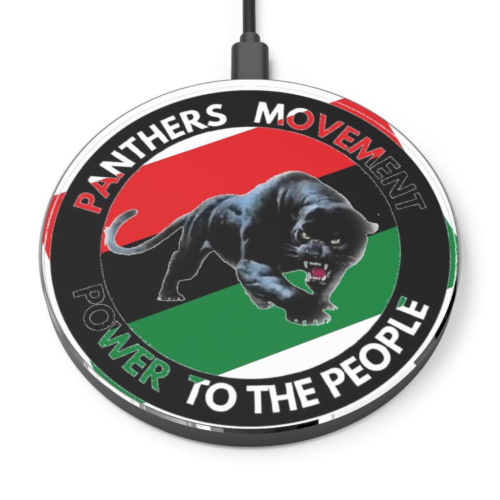Panther Movement/ Black Panther branch, grassroot co Wireless Charger
