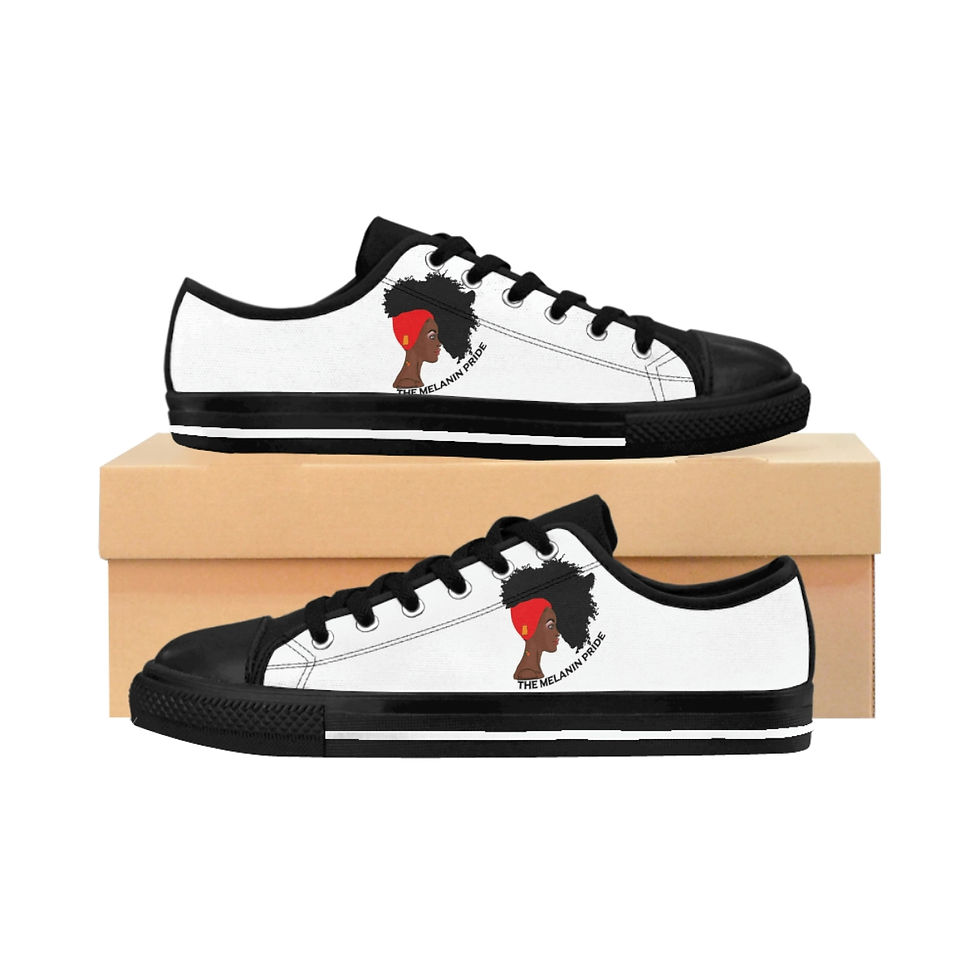 Thumbnail: The Melanin Pride Designer Women's Sneakers