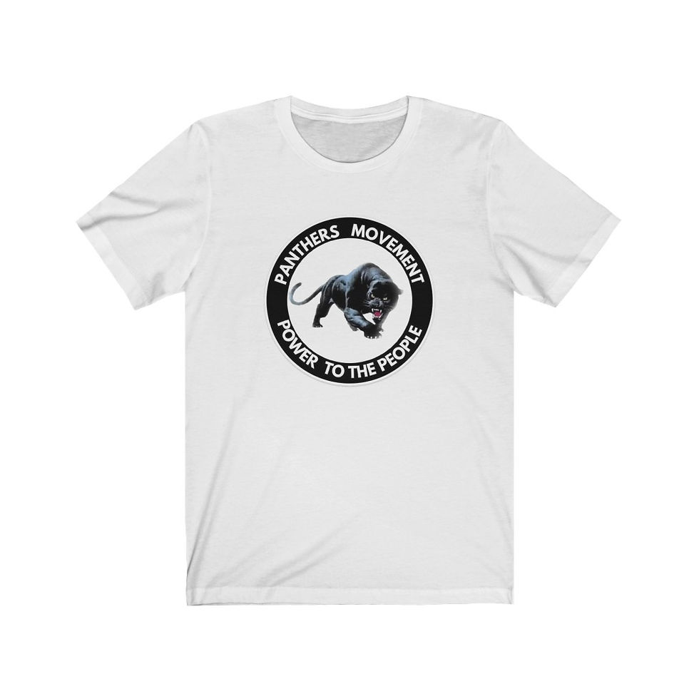 Thumbnail: Panthers Movement/ Black Panther branch/ grassroot co Unisex Jersey Short Sleeve