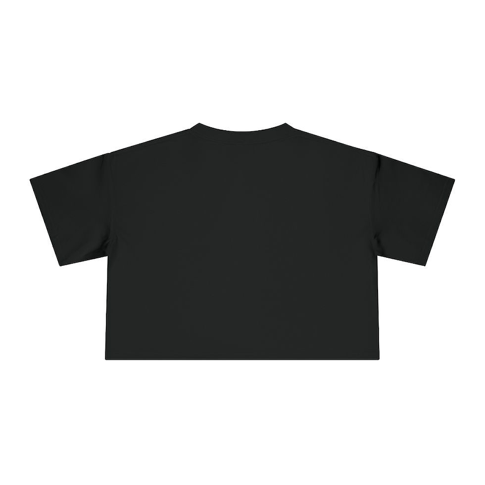 Thumbnail: Celebrate Juneteenth, Afro Woman with Butterfly, Women's Crop Tee