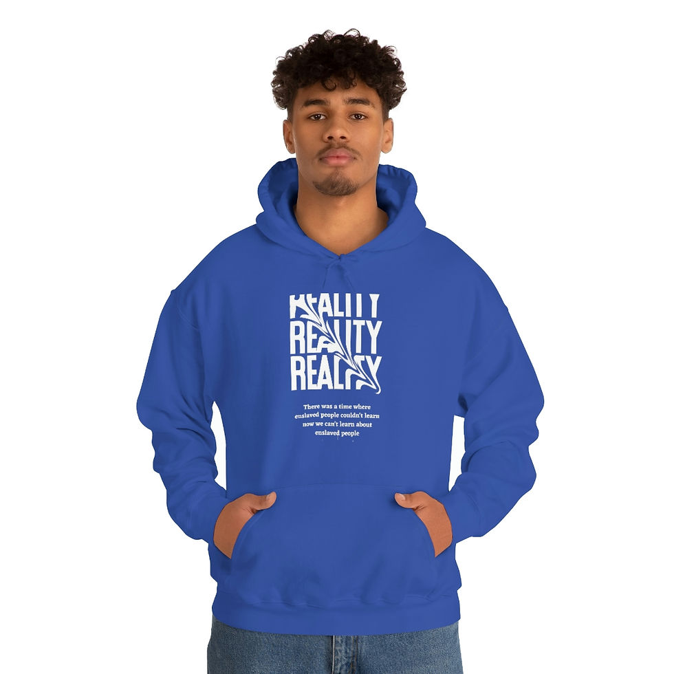 Thumbnail: Learn about enslaved people, knowledge, Unisex Heavy Blend™ Hooded Sweatshirt