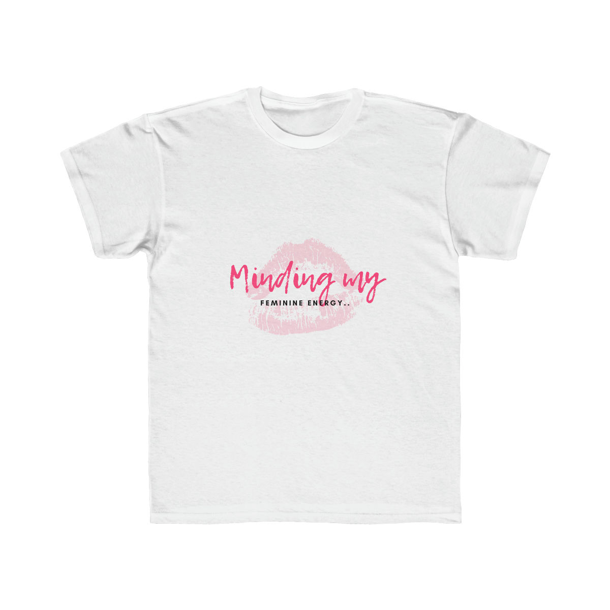 Minding my Feminine Energy Kids Regular Fit Tee