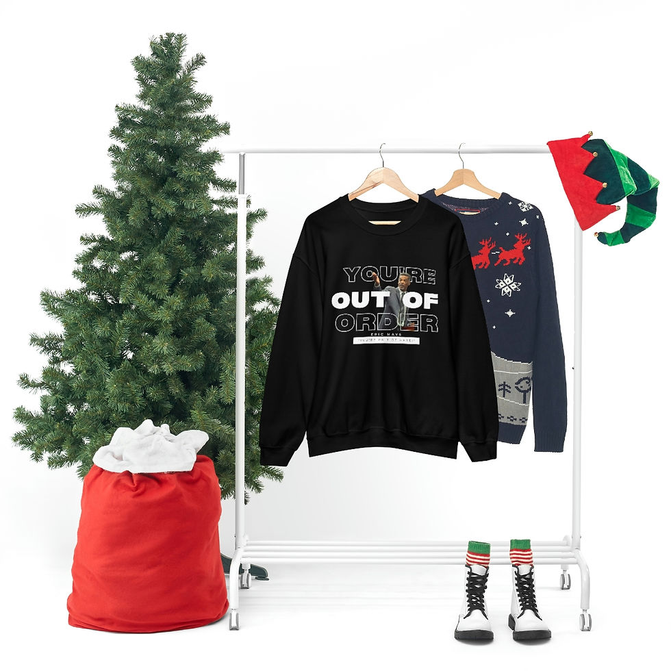 Thumbnail: You're Out Of Order. Eric Mays Unisex Heavy Blend™ Crewneck Sweatshirt