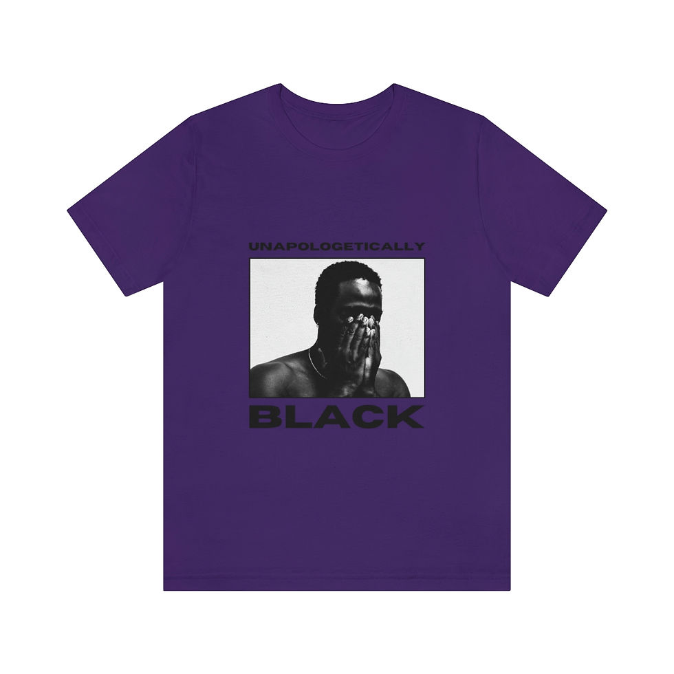 Thumbnail: Unapologetically Black, Melanin Unisex Jersey Short Sleeve Tee