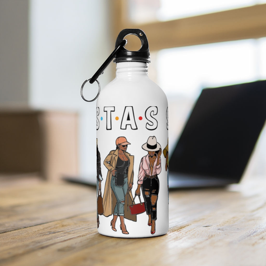 Sistas/Sisters/ Bestfriends Stainless Steel Water Bottle