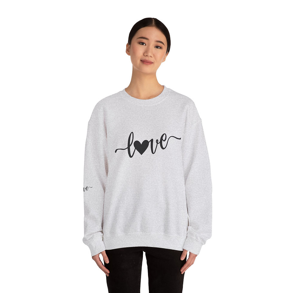 Thumbnail: Love Crewneck Sweatshirt for Valentine's or Galentine's Day