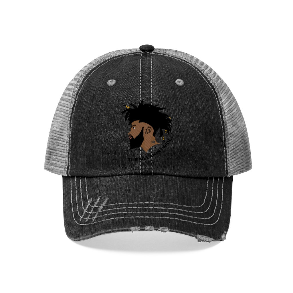 Embroidered Trucker hat, Loc nation, dread head Unisex Trucker Hat