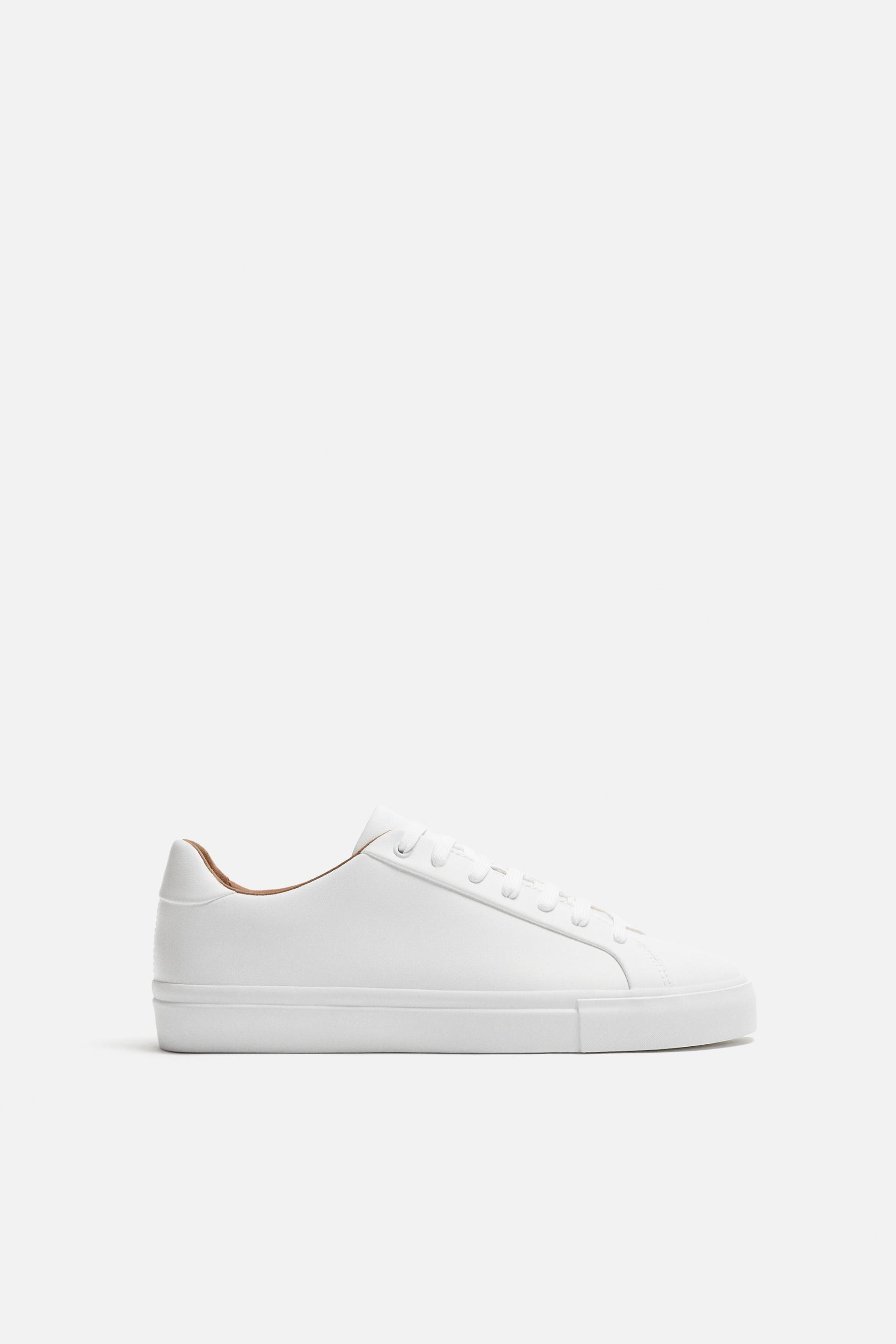 A Men's Basic White Trainers from Zara which costs£29.99.