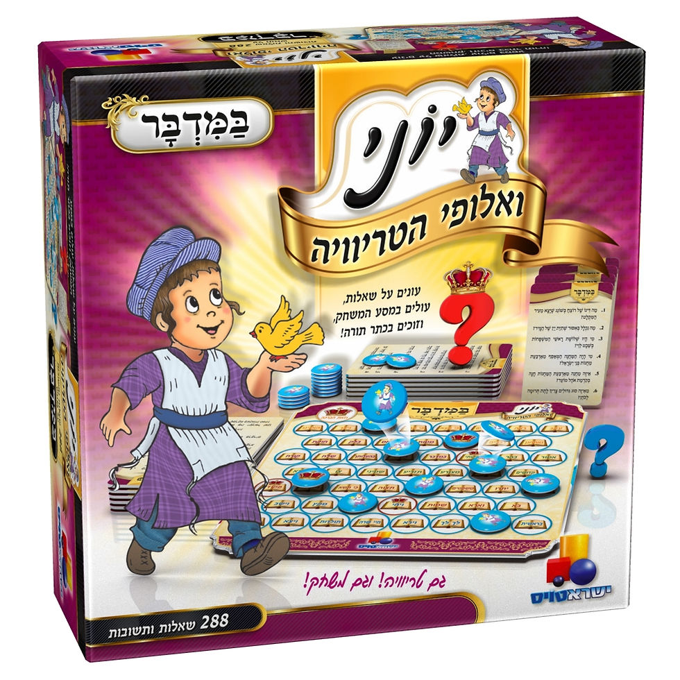 תמונה ממוזערת: יוני ואלופי הטריויה מבראשית עד דברים