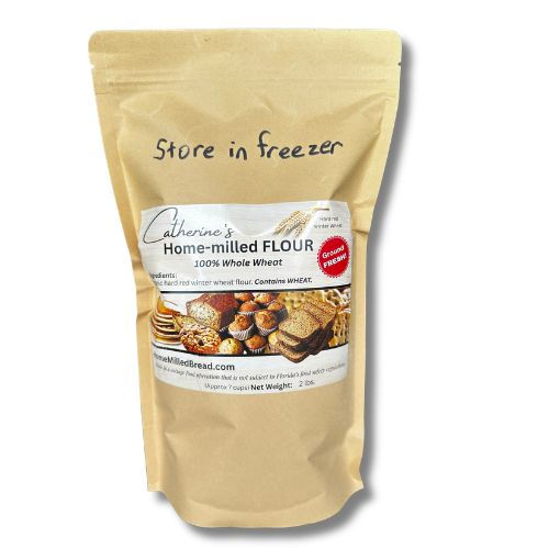 Fresh milled whole wheat flour (hard red winter wheat) 2 lbs