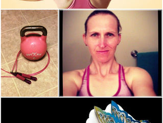 Gettin Fit with Jenn Home workout of the Day Shoulders, Triceps, and Speed Rope workout of the Day