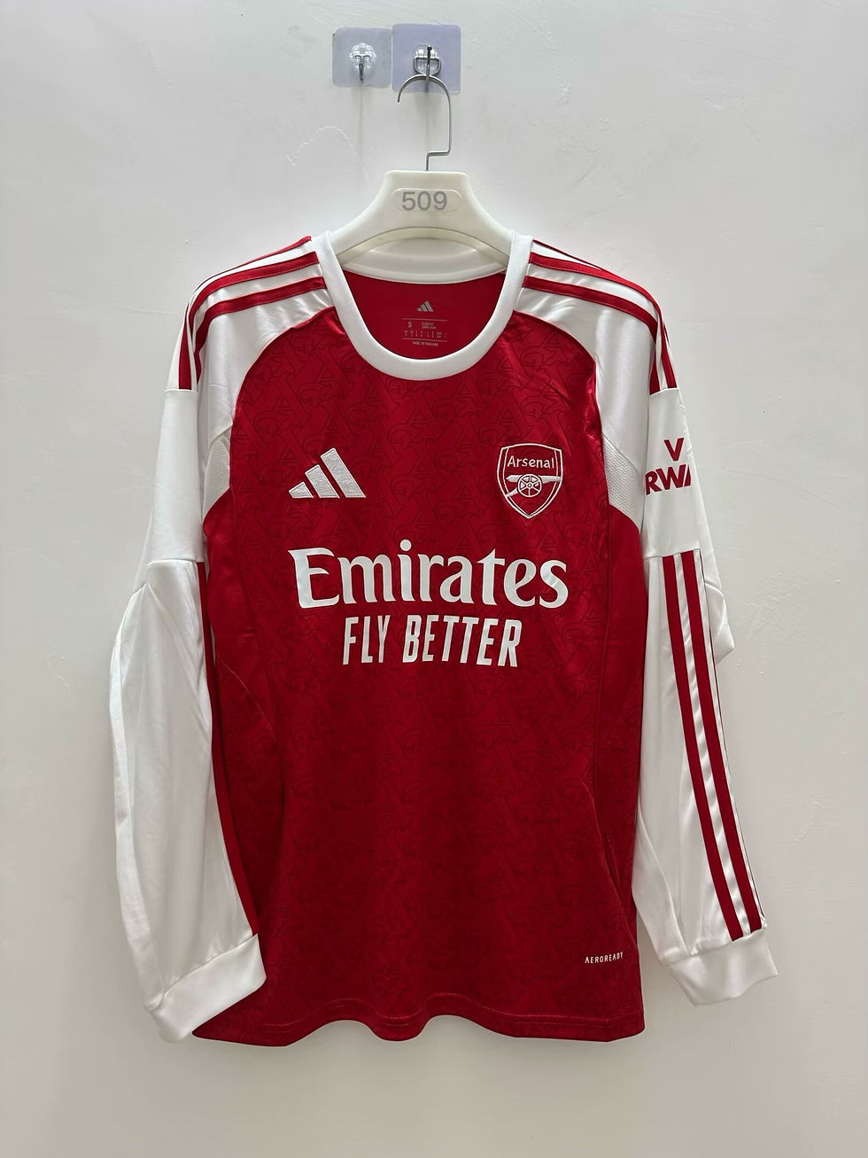 Camiseta Arsenal 2025 Manga Larga