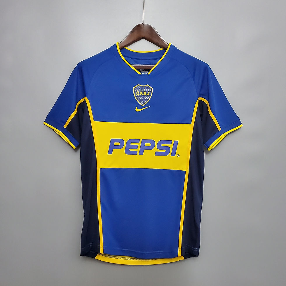 Miniatura: Camiseta Retro Boca Junior