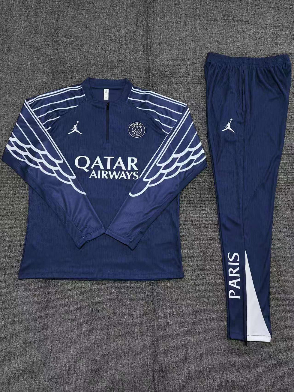 Chandal PSG 2025 Niño (Media Cremallera)